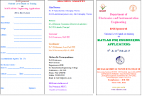 National Level hands on training  on MATLAB for Engineering Applications